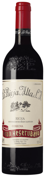 La Rioja Alta Gran Reserva 890 1981
