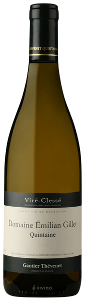 Thevenet Quintaine Domaine ?milian Gillet Quintaine Vir?-Cless? 2019