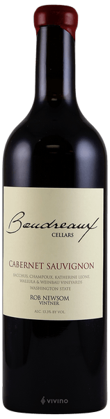 Boudreaux Cellars Cabernet Sauvignon 2012