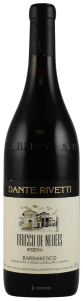 Dante Rivetti Bricco de Neueis Riserva Barbaresco 1997