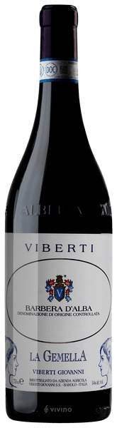 Viberti Giovanni La Gemella Barbera d’Alba 2016