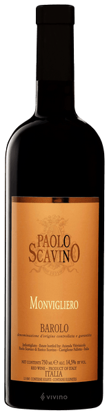 Paolo Scavino Barolo Monvigliero 2015