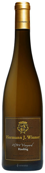 Hermann J. Wiemer HJW Vineyard Riesling 2019