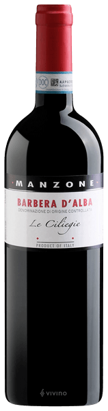 Manzone Le Ciliegie Barbera d'Alba 2018