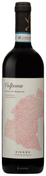 Vicara Volpuva Barbera del Monferrato 2017