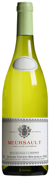 Vincent Bouzereau Meursault 2017