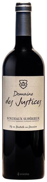 Domaine des Justices Bordeaux Sup?rieur 2018