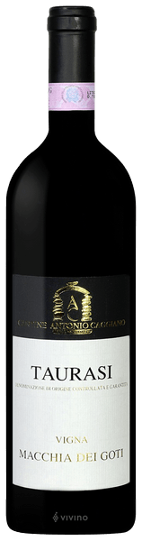 Antonio Caggiano Vigna Macchia dei Goti Taurasi 2015