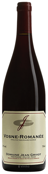 Domaine Jean Grivot Vosne-Roman?e 2018