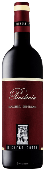 Michele Satta Piastraia Bolgheri Superiore 2017