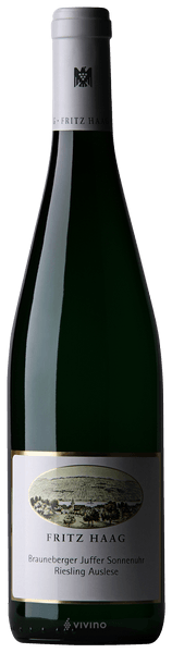 Fritz Haag Brauneberger Juffer Sonnenuhr Riesling Auslese 2019