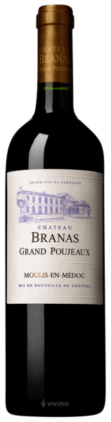 Ch?teau Branas Grand Poujeaux Moulis-En-M?doc 2019