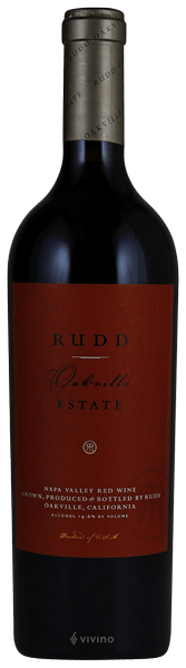 Rudd Oakville Estate Red 2004