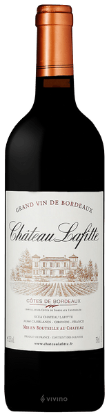 Ch?teau Lafitte C?tes de Bordeaux 2015