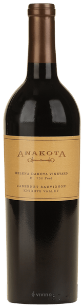 Anakota Helena Dakota Vineyard Cabernet Sauvignon 2014