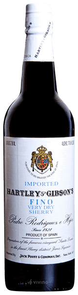 Hartley & Gibson's Very Dry Fino Sherry N.V.