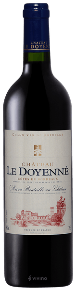 Ch?teau Le Doyenn? C?tes de Bordeaux 2009