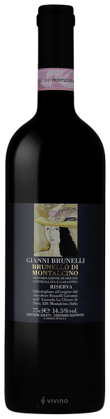 Gianni Brunelli Brunello di Montalcino Riserva 2015