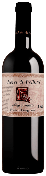 Feudi di Guagnano Nero di Velluto Negroamaro 2013