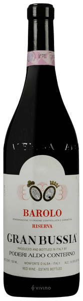 Aldo Conterno Barolo Riserva Granbussia 2005