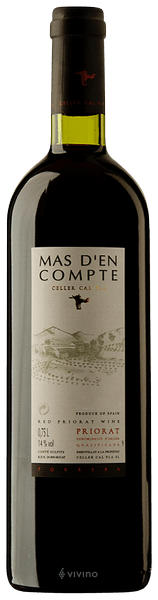 Cal Pla Mas d'En Compte Tinto 2012