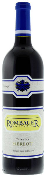 Rombauer Vineyards Merlot 2016