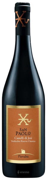 Pievalta San Paolo Verdicchio dei Castelli di Jesi Riserva Classico 2016
