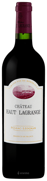 Ch?teau Haut Lagrange Pessac-L?ognan 2016