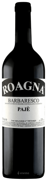 Roagna Paj? Barbaresco 2014