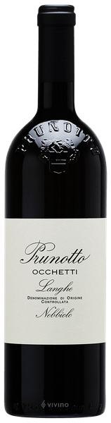 Prunotto Occhetti Langhe Nebbiolo 2018