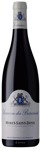 Domaine des Beaumont Morey-Saint-Denis 2012