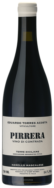 Eduardo Torres Acosta Pirrera Nerello Mascalese 2018