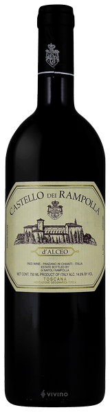 Castello dei Rampolla d'Alceo 2009