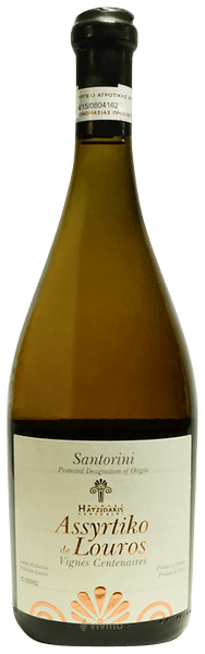 Hatzidakis Assyrtiko de Louros Vignes Centenaires 2015