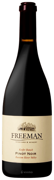 Freeman Vineyard & Winery Keefer Ranch Pinot Noir 2014