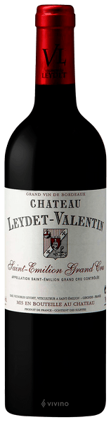Vignobles Leydet Chateau Leydet-Valentin Saint-?milion Grand Cru 2018