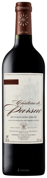 Ch?teau de Parsac Montagne-Saint-?milion 2016