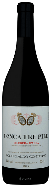 Aldo Conterno Barbera d'Alba Conca Tre Pile 2018