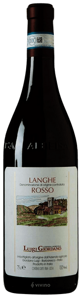 Luigi Giordano Langhe Rosso 2021