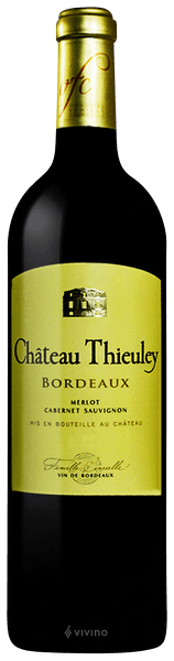 Ch?teau Thieuley Bordeaux (Merlot - Cabernet Sauvignon) 2015