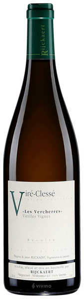 Rijckaert Vieilles Vignes Vir?-Cless? 'Les Vercherres' 2019