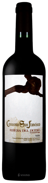 Convento San Francisco Ribera del Duero Roble 2015