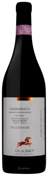 Ca’ del Baio Valgrande Barbaresco 2018