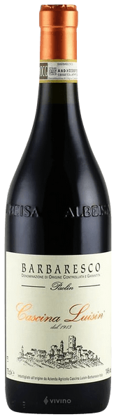 Cascina Luisin Paolin Barbaresco 2016