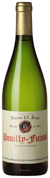 J.A. Ferret Pouilly-Fuiss? 2018