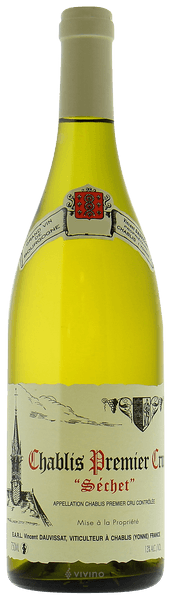 Vincent Dauvissat S?chet Chabl?s Premier Cru 2015