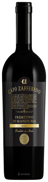 Capo Zafferano Primitivo di Manduria 2017