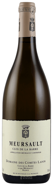Domaine des Comtes Lafon Meursault Clos de la Barre 2010