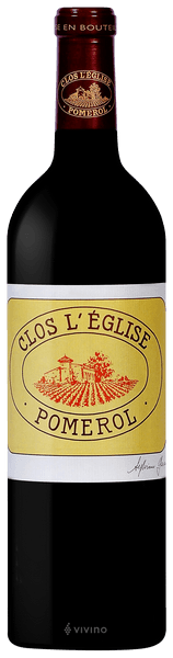 Clos l'Eglise Pomerol 2009