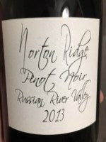 Norton Ridge Pinot Noir 2018